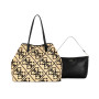 Borsa donna Guess Shopper Kirsten natural/black B27GU79 WL974324
