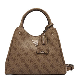 Borsa donna Guess Meridian II latte logo B27GU85 SG697405