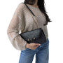 Borsa donna Guess Lindsey coal logo B27GU88 SG974921