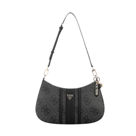 Borsa donna Guess Noelle II coal logo/brown B27GU96 SS967218