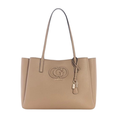 Borsa donna Guess a spalla Isola beige B27GU101 BG990523