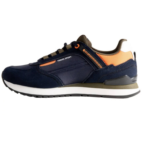 Sneaker uomo Colmar Travis sport colors 015 navy/military green/orange U27CO02