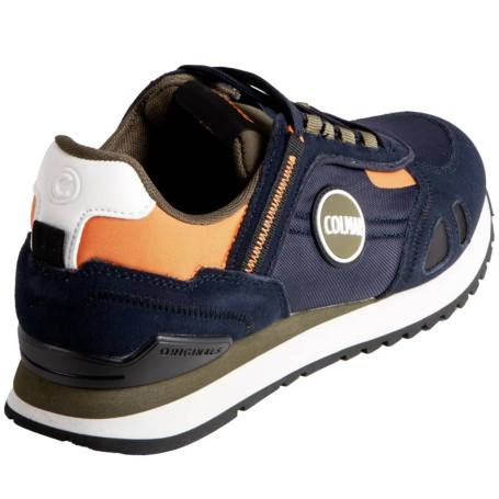 Sneaker uomo Colmar Travis sport colors 015 navy/military green/orange U27CO02