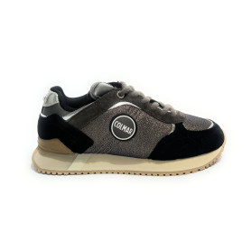 Scarpe donna Colmar sneaker Travis Plus class 115 black/ silver D27CO07