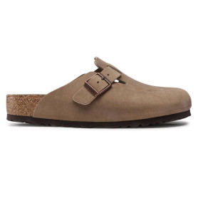 Scarpe sabot unisex Birkenstock Boston BS tabacco brown US26BI12 0960813