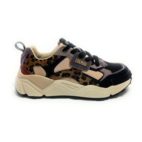 Scarpe donna Colmar sneaker Garner leopard 131 nude/ multicolor D27CO11