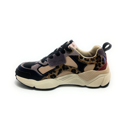 Scarpe donna Colmar sneaker Garner leopard 131 nude/ multicolor D27CO11