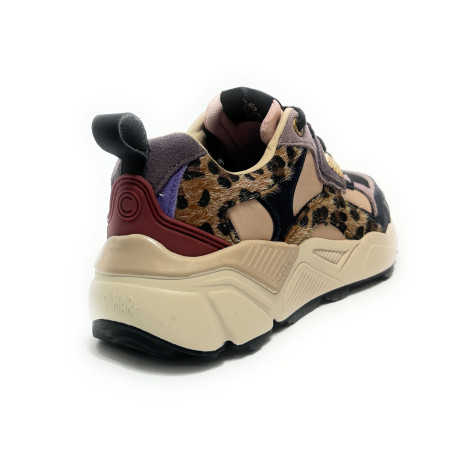 Scarpe donna Colmar sneaker Garner leopard 131 nude/ multicolor D27CO11