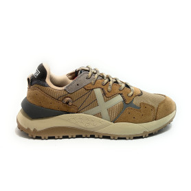 Scarpe Munich sneaker Shibuya 46 pelle scamosciata/ tessuto beige U27MU06 9880046