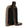 Borsa Guess uomo zaino monospalla Milano beige/brown UB27GU01 HMMILOP6202