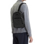 Borsa Guess uomo zaino monospalla Milano beige/black UB27GU06 HMMILOP6202