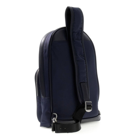 Borsa Guess uomo zaino monospalla Milano nylon blu UB27GU08 HMMINYP6302