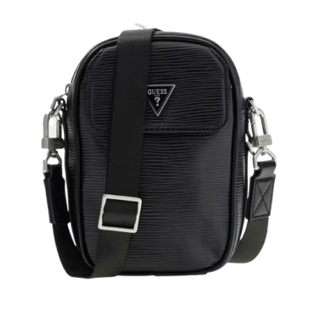 Borsa Guess tracolla uomo Milano crossbody micro nero UB27GU05 HMMIPWP6225
