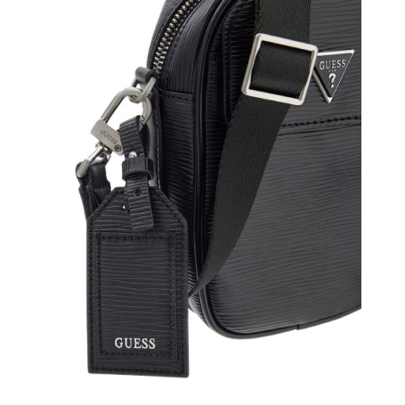 Borsa Guess tracolla uomo Milano crossbody micro nero UB27GU05 HMMIPWP6225