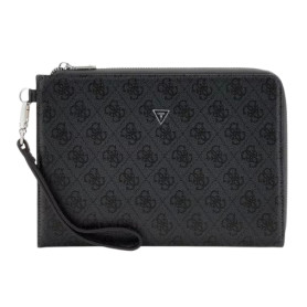 Borsa uomo Guess pochette mini clutch Milano 4G logo UB27GU11 PMBALOP5235