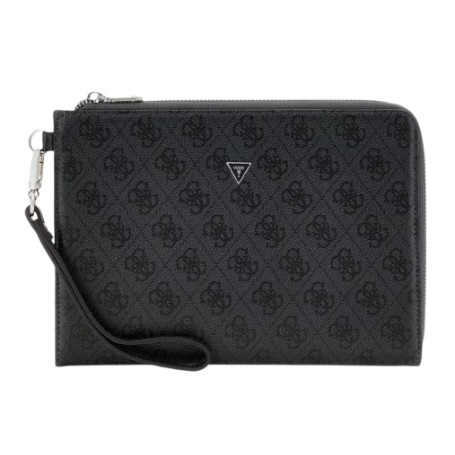 Borsa uomo Guess pochette mini clutch Milano 4G logo UB27GU11 PMBALOP5235