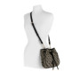 Borsa Guess tracolla Samantha mini drawstring bucket black logo B27GU109 JT231377