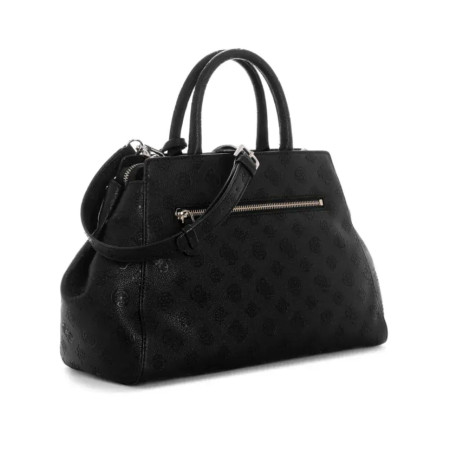 Borsa donna Guess mano/spalla Blake large satchel black logo B27GU105 PD222207
