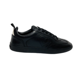 Scarpe Love Moschino sneaker in pelle nero D27MO01 JA15262G1PIAP00A