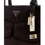Borsa donna Guess mano/spalla Blake large satchel brown logo B27GU125 PD222207