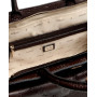 Borsa donna Guess mano/spalla Blake large satchel brown logo B27GU125 PD222207