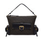 Borsa donna Liu-jo Rocsana M Hobo testa di moro B27LJ03 AF6016 T378A