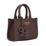 Borsa donna Liu-jo S Tote Ridhi testa di moro B27LJ07 AF6192 ES039 X0782