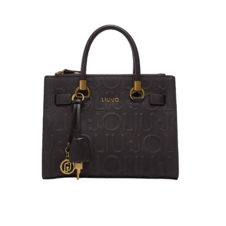 Borsa donna Liu-jo S Satchel Manhattan Deep brown B27LJ11 AF6069 E1139 91419