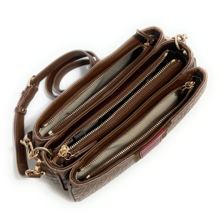Borsa donna Liu-jo Crossbody S Ematite mocha B27LJ20 AF6107 E1141 71409