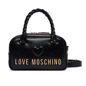 Borsa donna Love Moschino Recycled leather nero B27MO05 JC4134PP1PL1100A