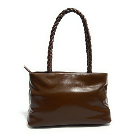Borsa donna Love Moschino Recycled leather marrone B27MO08 JC4133PP1PL1130A