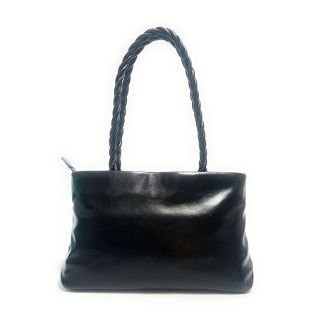 Borsa donna Love Moschino Recycled leather nero B27MO14 JC4133PP1PL1100A