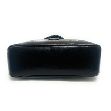 Borsa donna Love Moschino Recycled leather nero B27MO14 JC4133PP1PL1100A