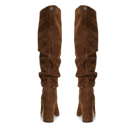 Stivale Lauren Ralph Lauren Artizan Tall suede brown D27RL01 802937807002