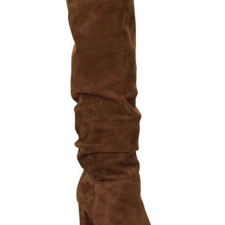 Stivale Lauren Ralph Lauren Artizan Tall suede brown D27RL01 802937807002