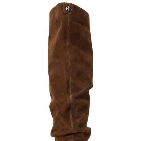 Stivale Lauren Ralph Lauren Artizan Tall suede brown D27RL01 802937807002