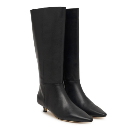 Stivale Lauren Ralph Lauren Francesca vitello nero D27RL02 802P15725001