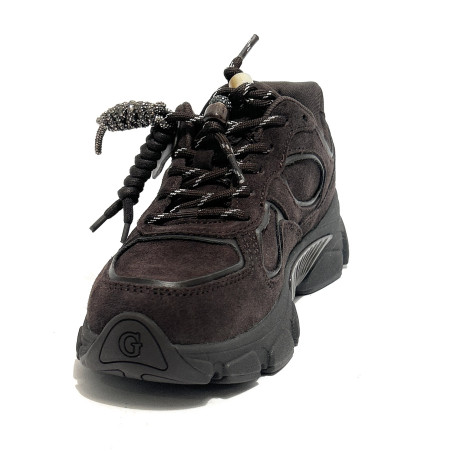 Scarpe donna sneaker Guess Irrina brown D27GU33 FLFIRRSUE12