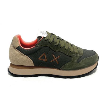 Sneaker running Sun68 Tom multicolor 74 militare scuro U27SU04 Z46108