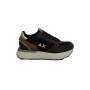 Sneaker Sun68 big Stargirl mix materials 11 nero D27SU04 Z46229