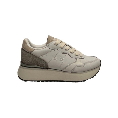 Sneaker Sun68 Big Ally leather 01 bianco D27SU05 Z46217