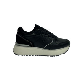 Sneaker Sun68 Big Ally leather 11 nero D27SU03 Z46217