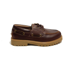 Mocassino uomo Liu-Jo Lander 01 pull up leather moka U27LJ06 7G6017 PX934