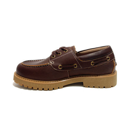 Mocassino uomo Liu-Jo Lander 01 pull up leather moka U27LJ06 7G6017 PX934