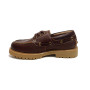 Mocassino uomo Liu-Jo Lander 01 pull up leather moka U27LJ06 7G6017 PX934