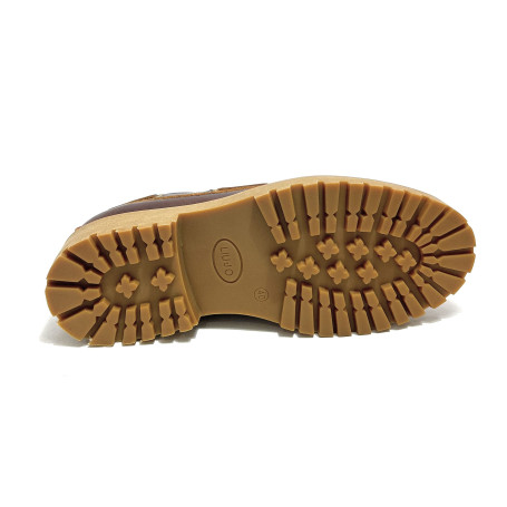 Mocassino uomo Liu-Jo Lander 01 pull up leather moka U27LJ06 7G6017 PX934