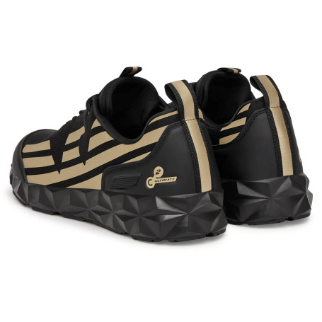 Sneaker EA7 Emporio Armani Ultimate C2 Kombat Core triple black/ light gold U27EA01 X8X217 XK433 R969