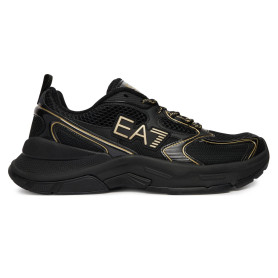 Sneaker EA7 Emporio Armani Predator triple black/ gold unisex U27EA03 X8X249 XK446 MZ177