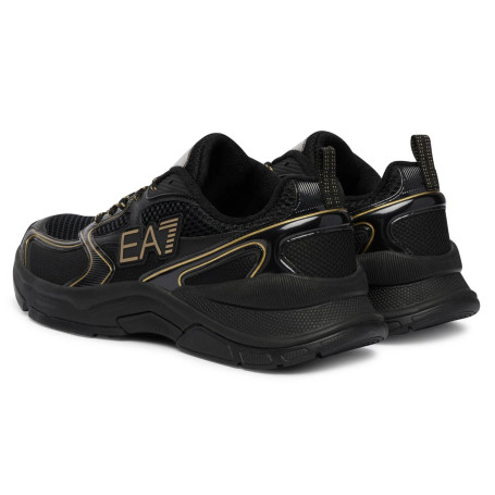 Sneaker EA7 Emporio Armani Predator triple black/ gold unisex U27EA03 X8X249 XK446 MZ177