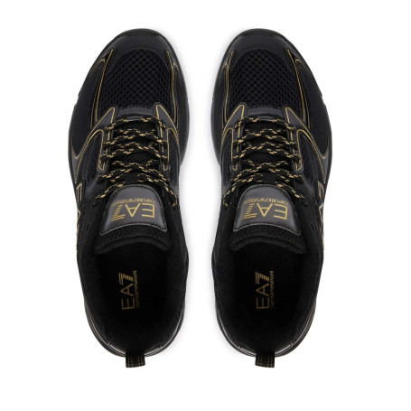 Sneaker EA7 Emporio Armani Predator triple black/ gold unisex U27EA03 X8X249 XK446 MZ177